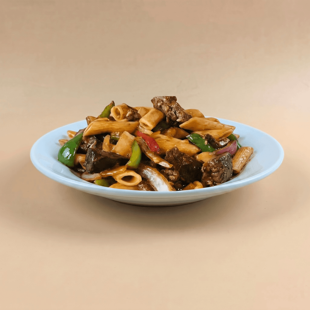 11. Nui Xào Bò Stir-Fried