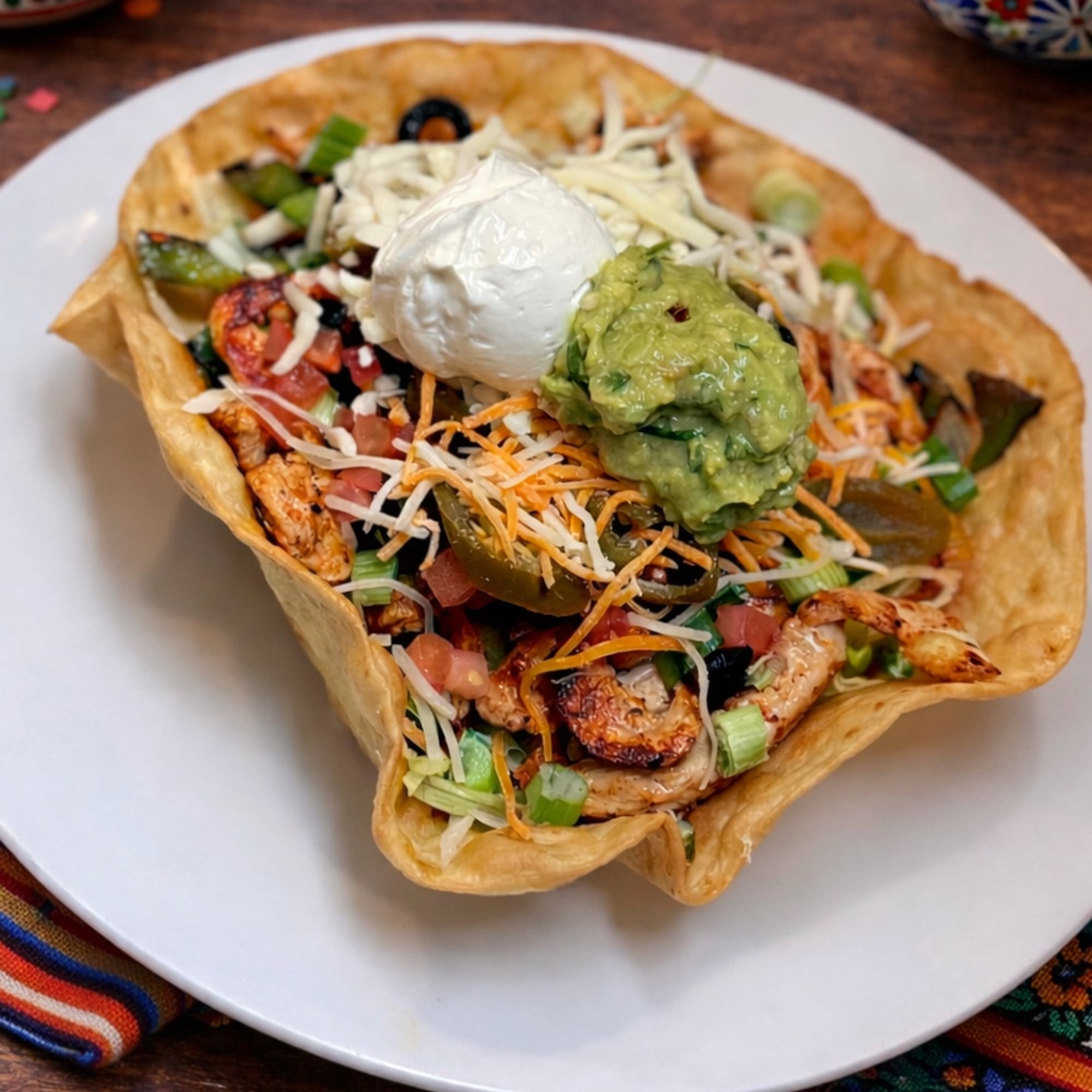 Chicken Fajita Salad