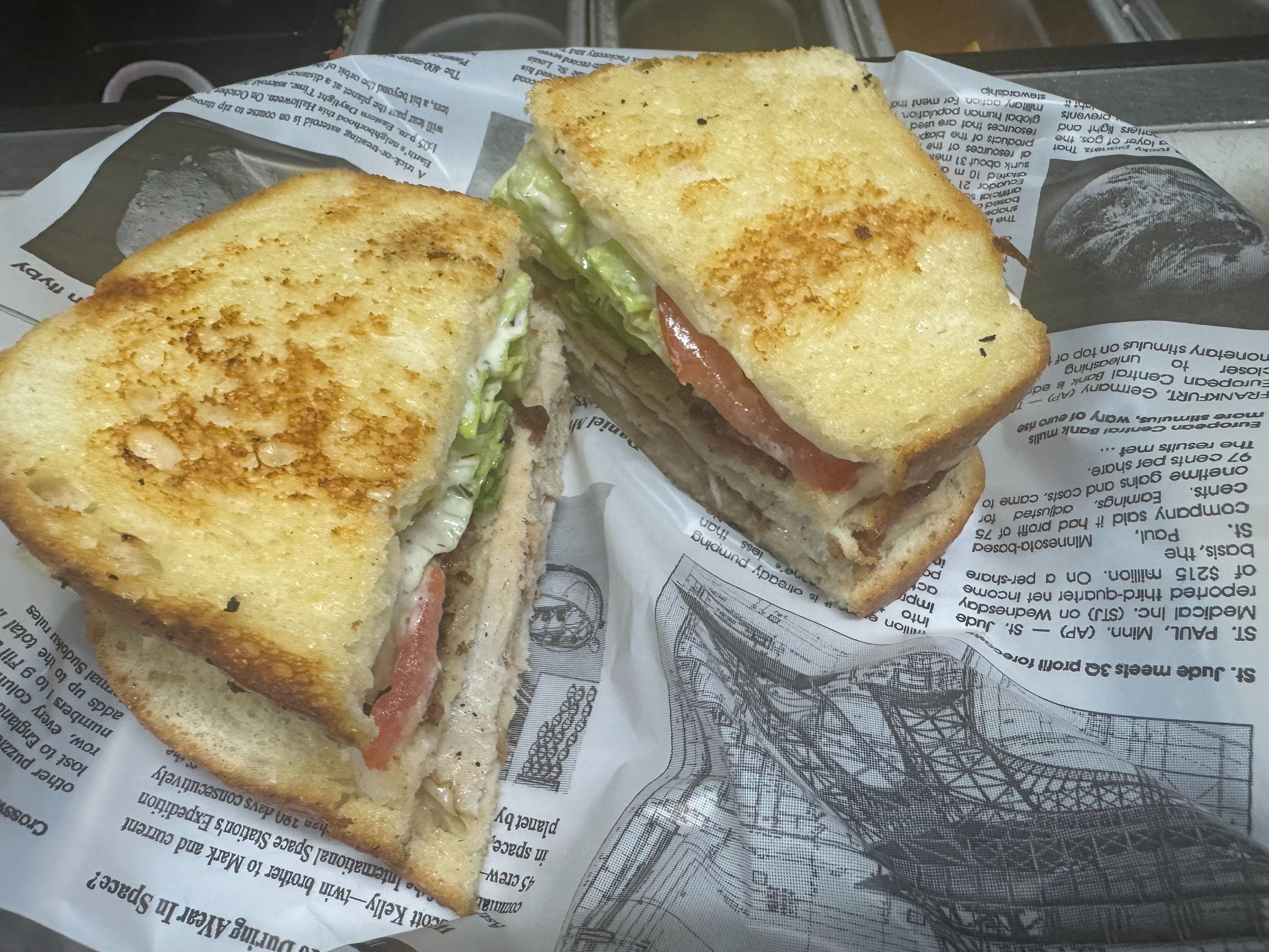 Turkey Club with Swiss