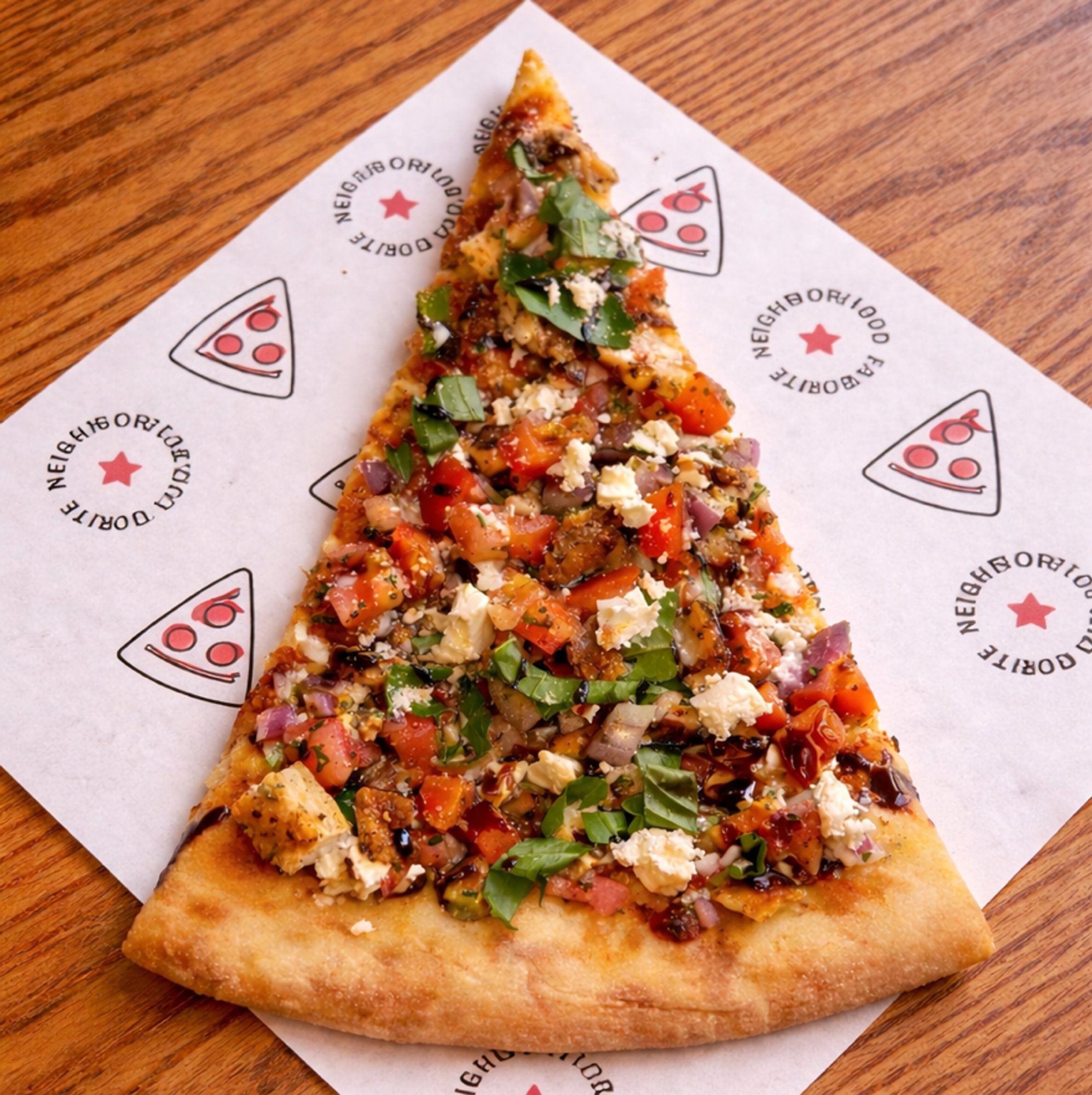 Chicken Bruschetta Slice