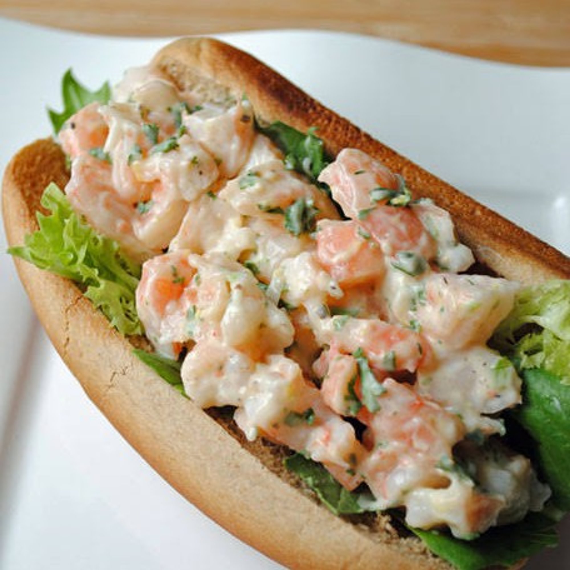 Shrimp Salad Roll