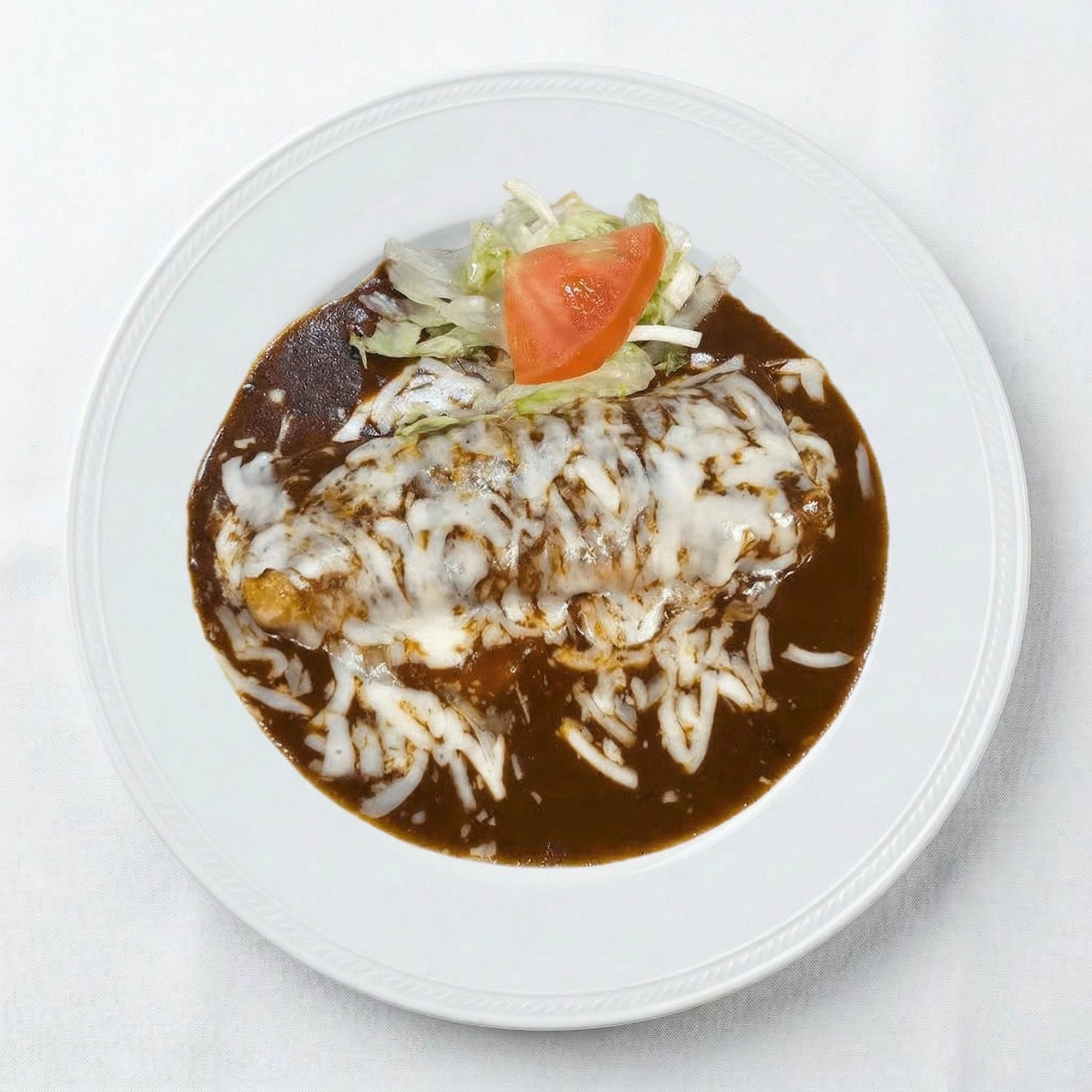 Enchilada De Queso/Cheese Enchilada