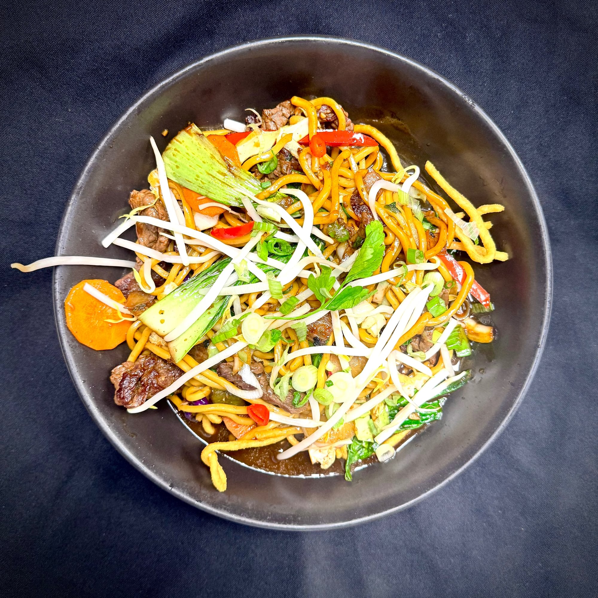 Pepper Steak Noodles