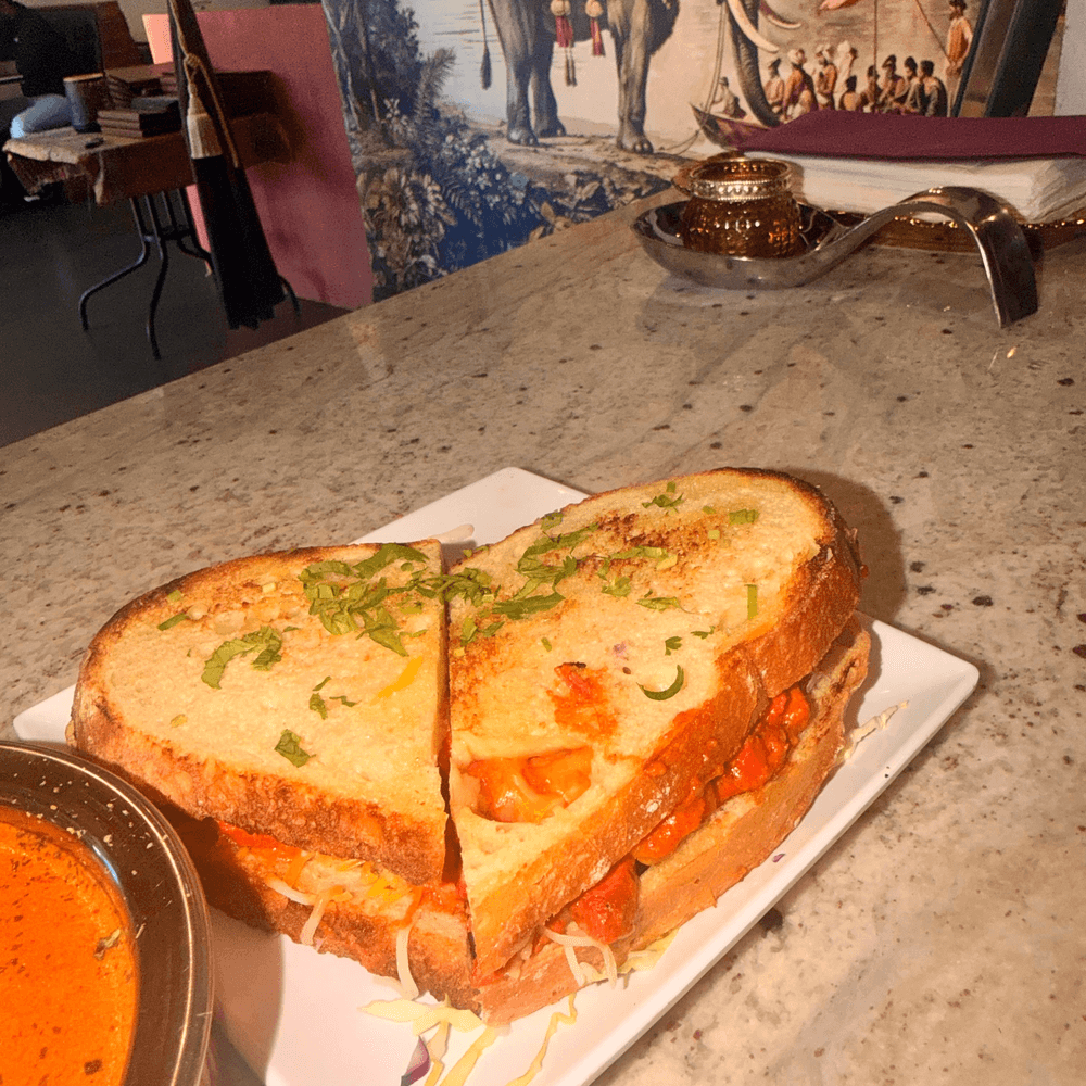 Butter Chicken Melt
