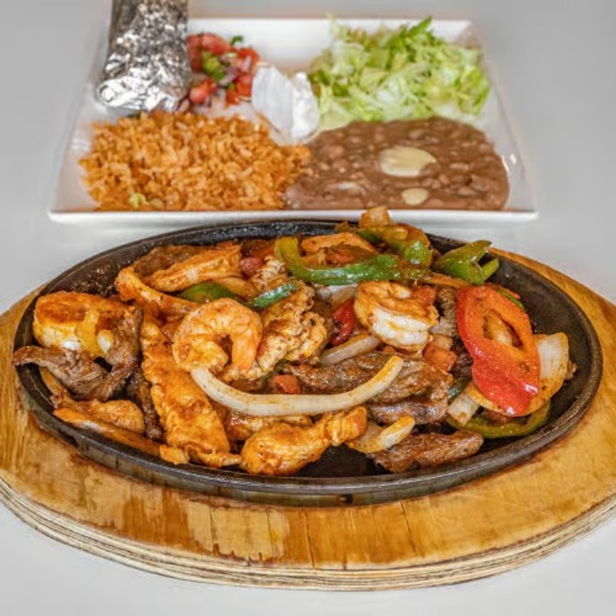 70. Shrimp Fajitas for One
