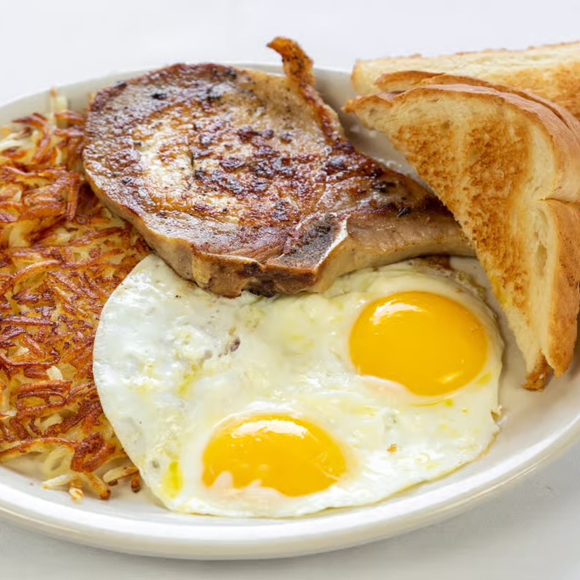 One 8-oz. Pork Chop