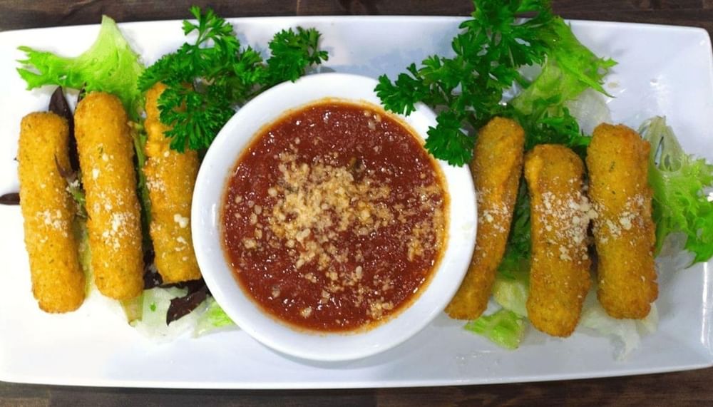 Breaded Mozzarella Sticks