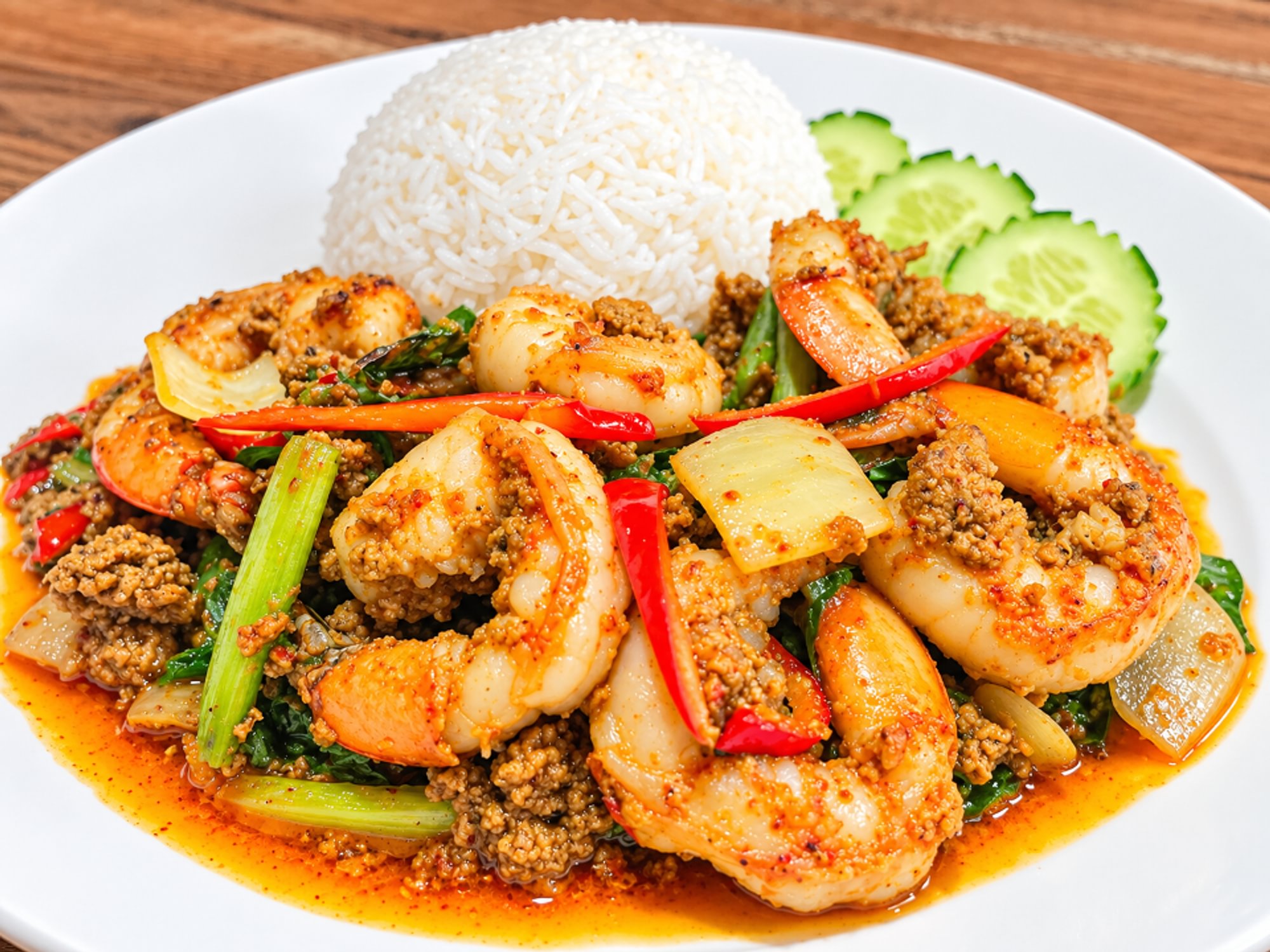 Shrimp Pad Curry