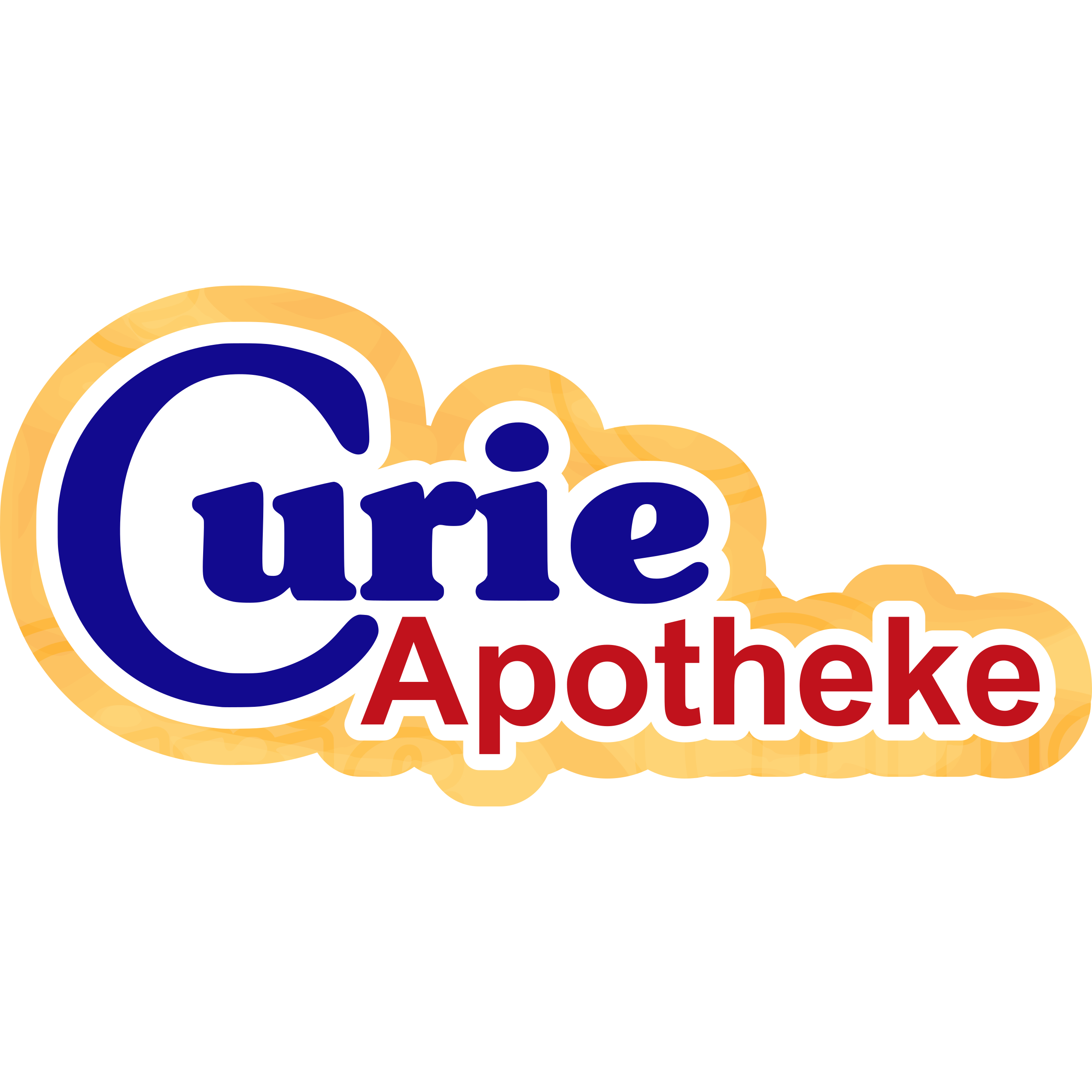Logo der Curie-Apotheke Leopoldshafen