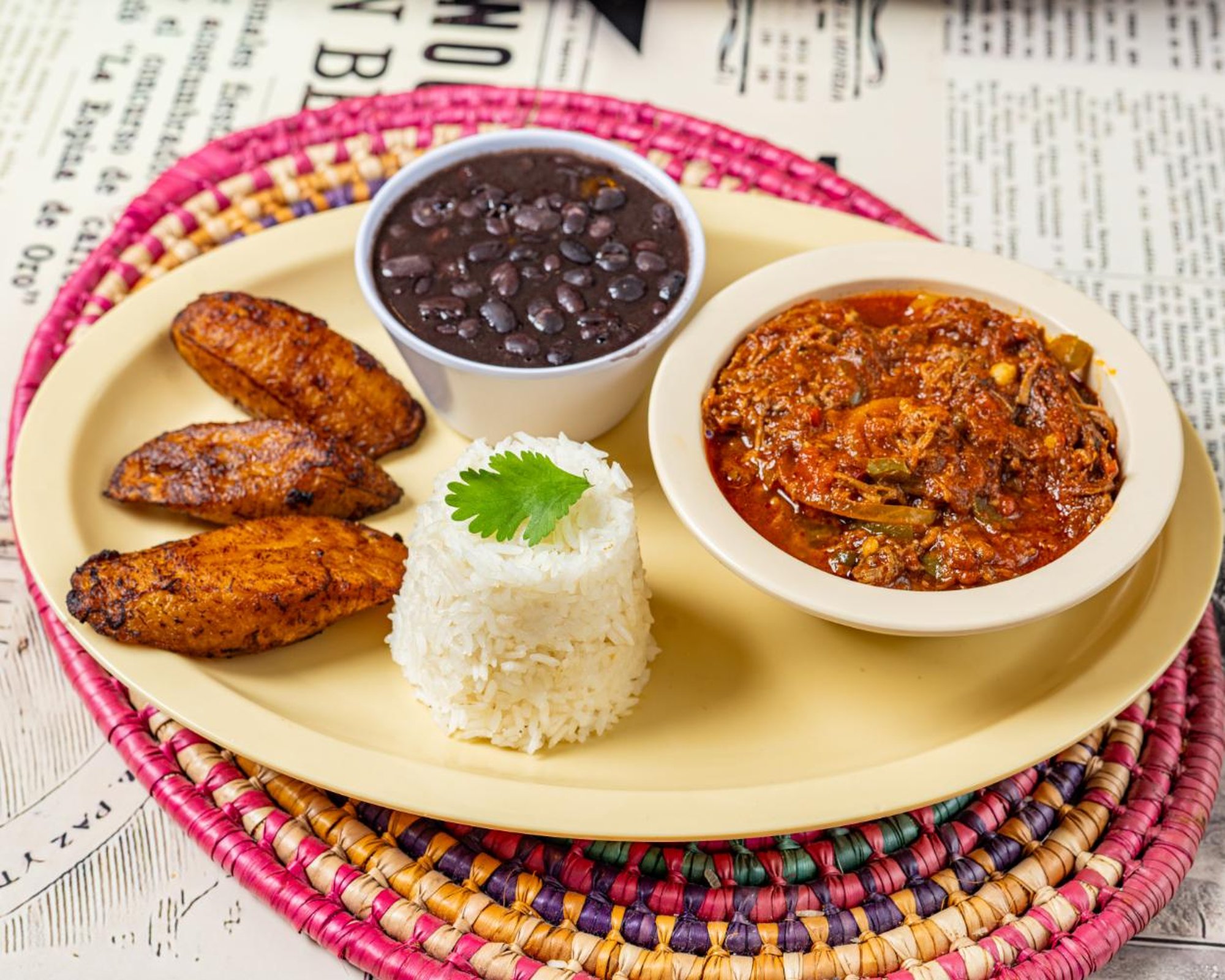 VACA FRITA PLATE