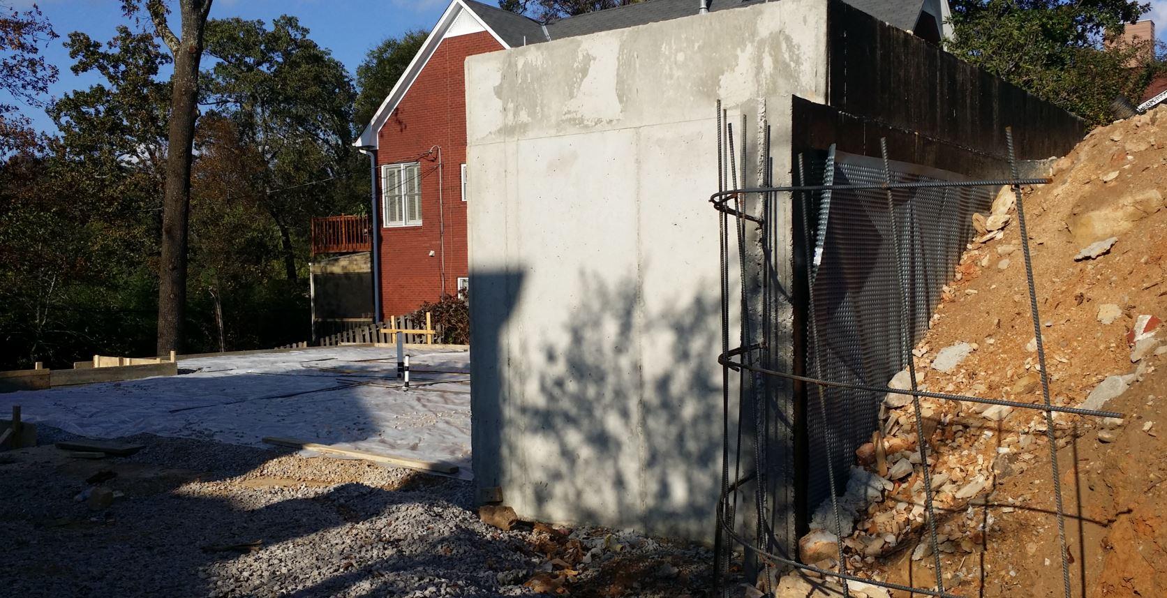 Concrete work done by NM Construction in AL