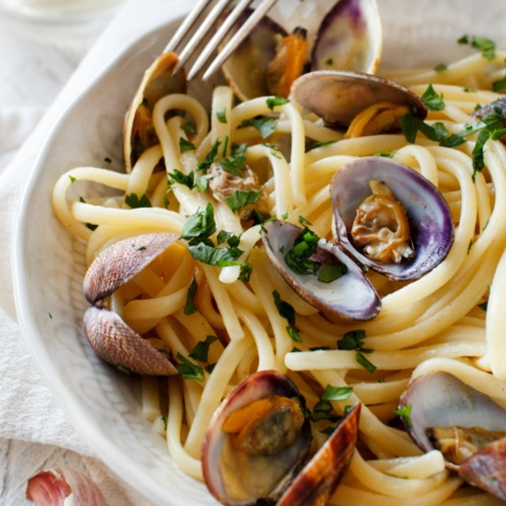 Pasta Vongole White