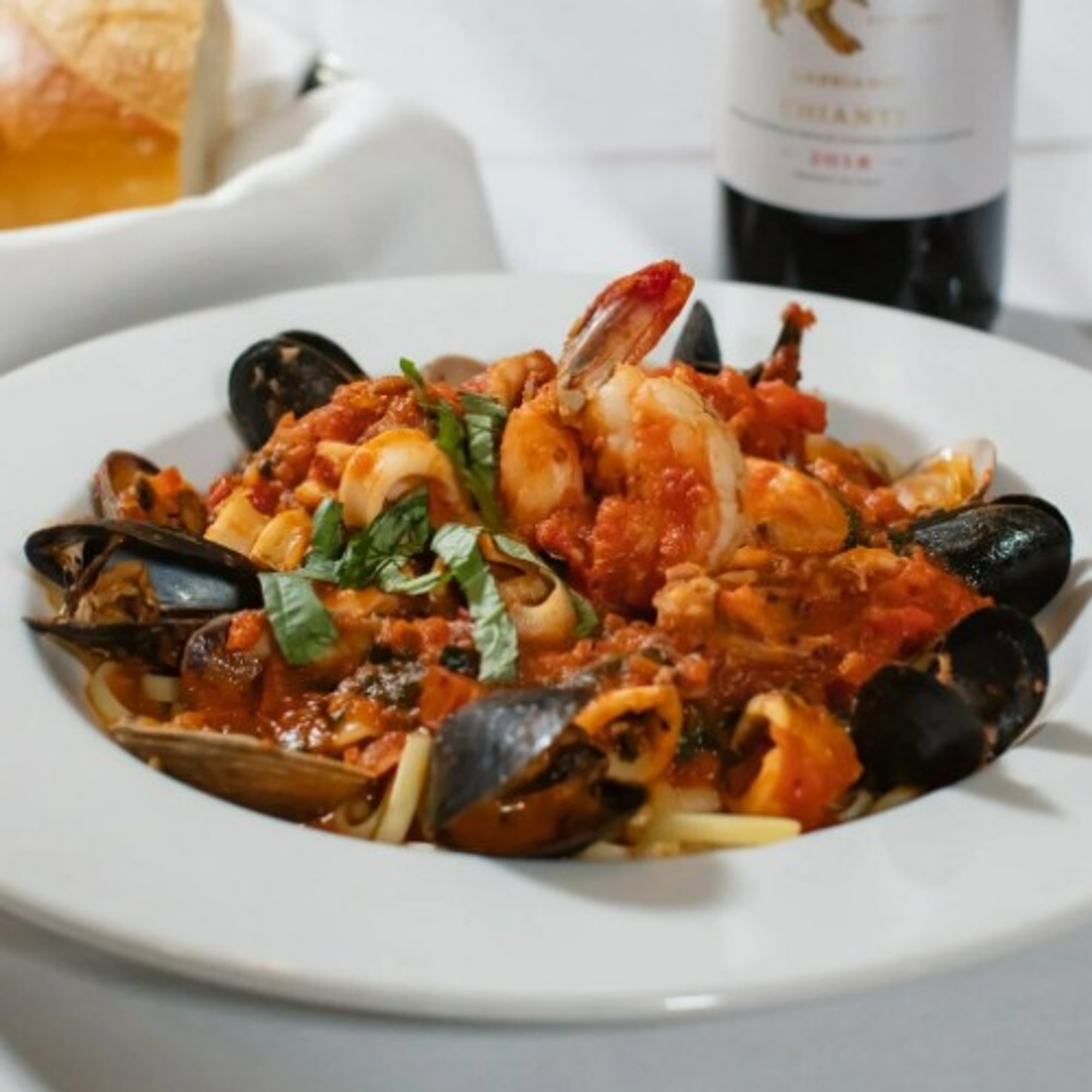 Linguine Alla Pescatora