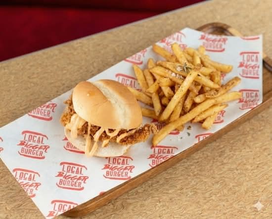 1 Chicken Tender + 1 Chicken Slider with Fries