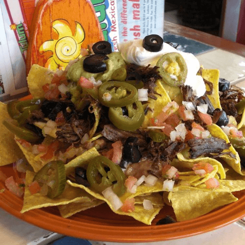 Tulum Fajita Style Nachos