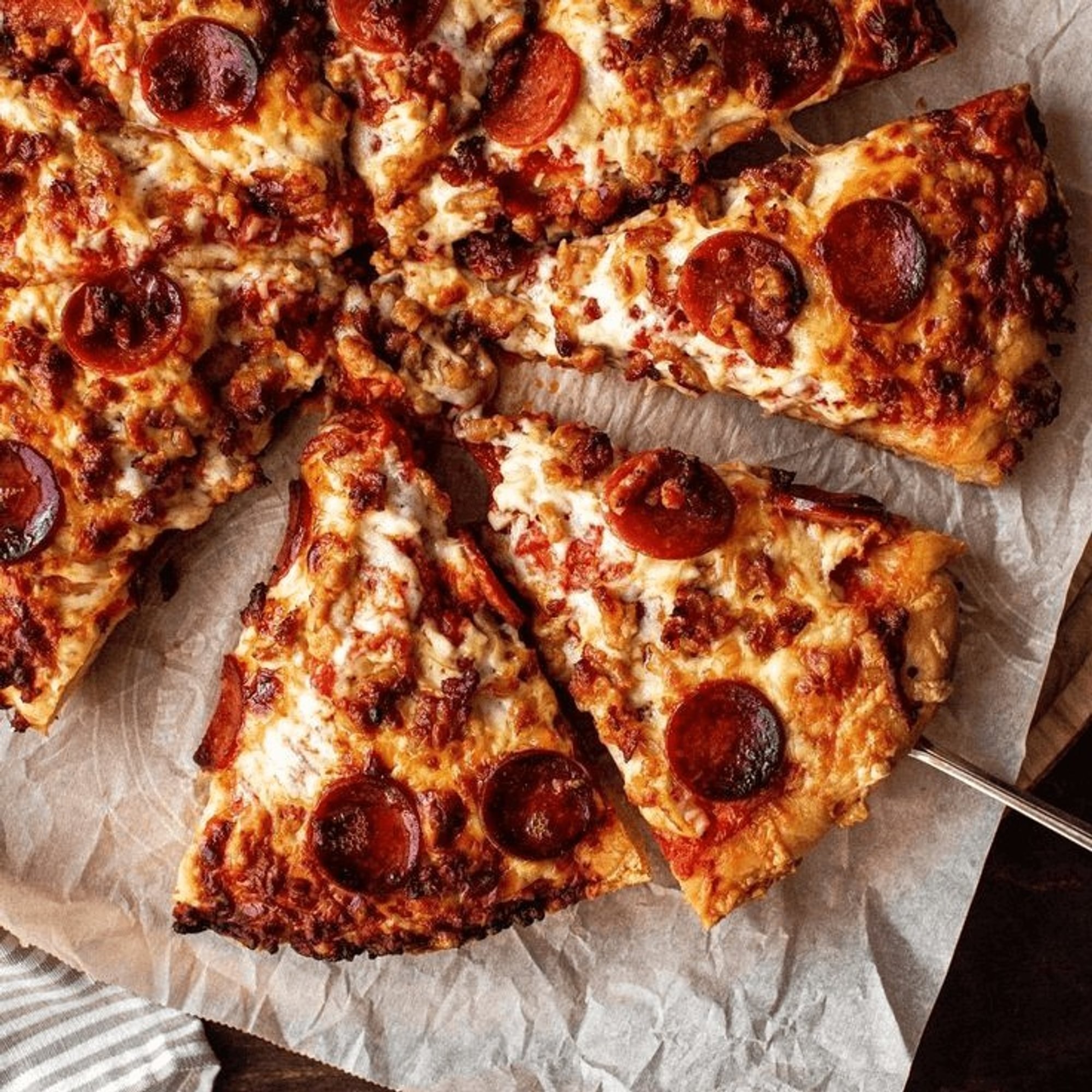 12" Gluten Free 3 Meat Pizza