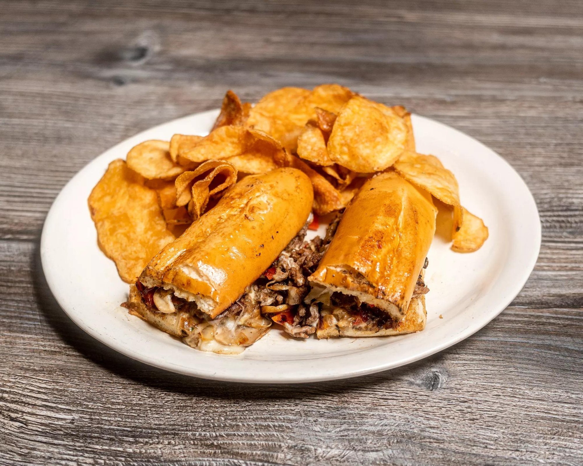 Philly Cheesesteak Sandwich Full