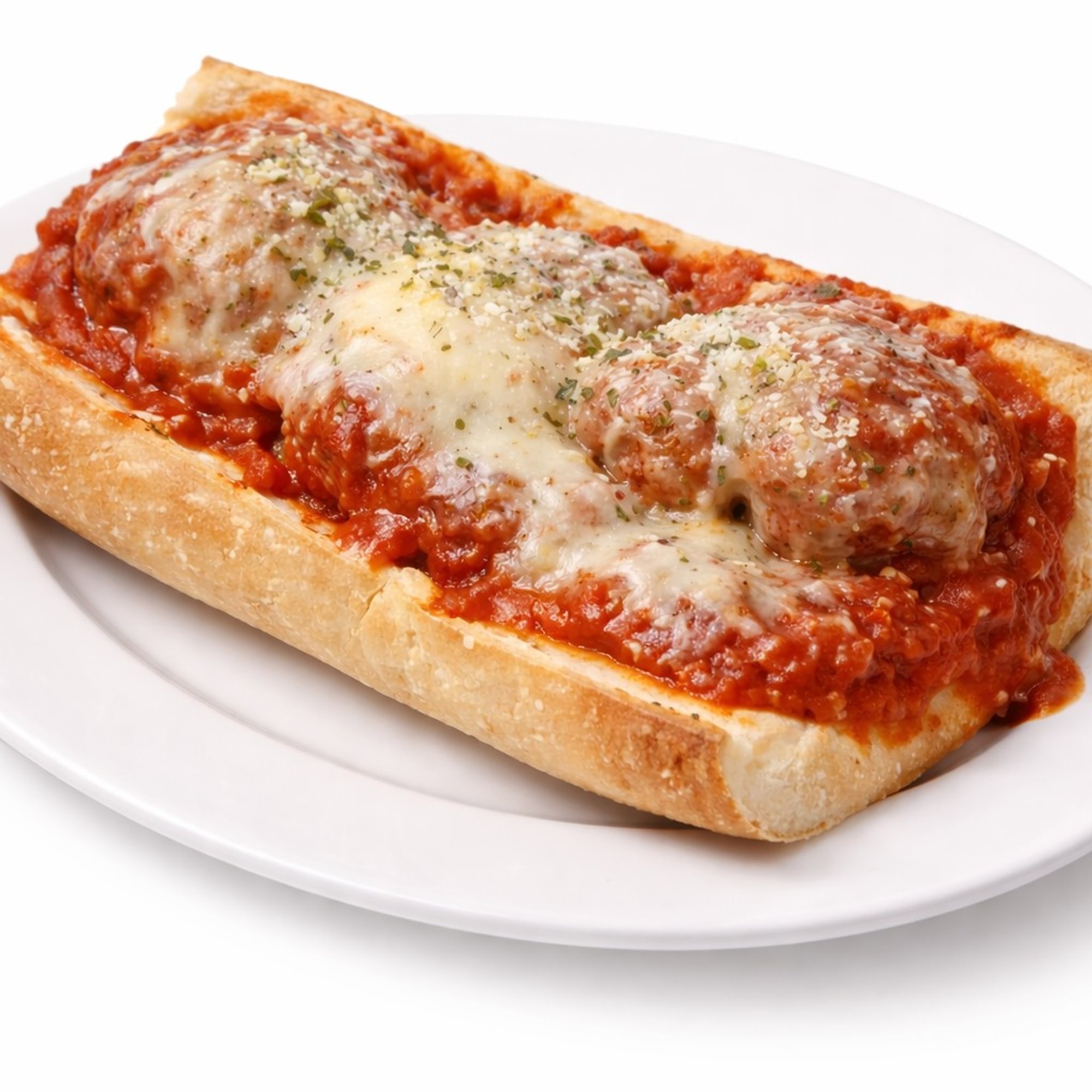 Chicken Parmigiana Hot Sandwich