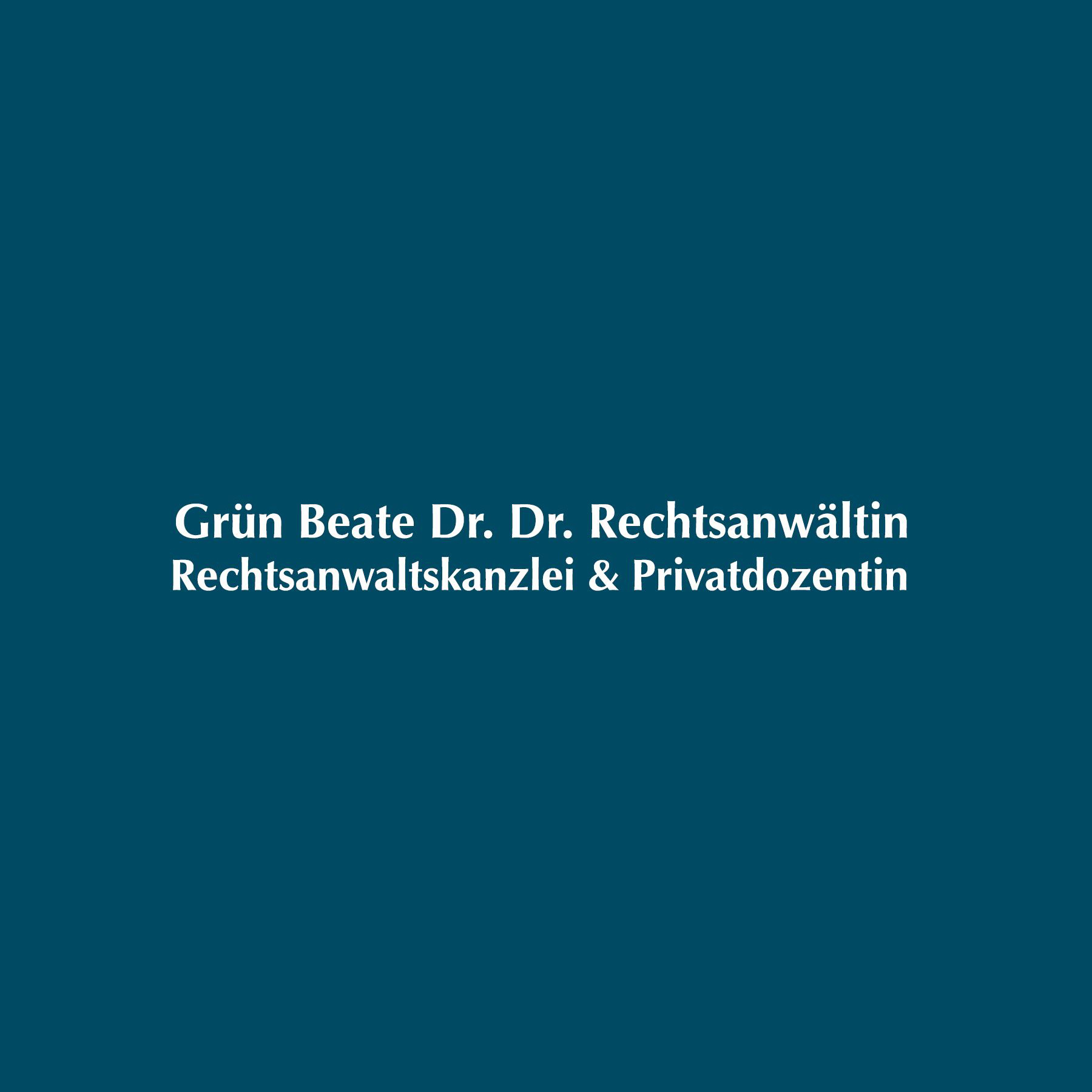Logo von Rechtsanwältin Dr. Dr. Beate Grün