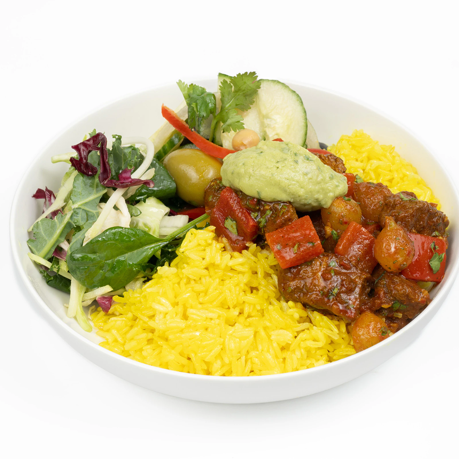 Harissa-spiced Beef Bowl