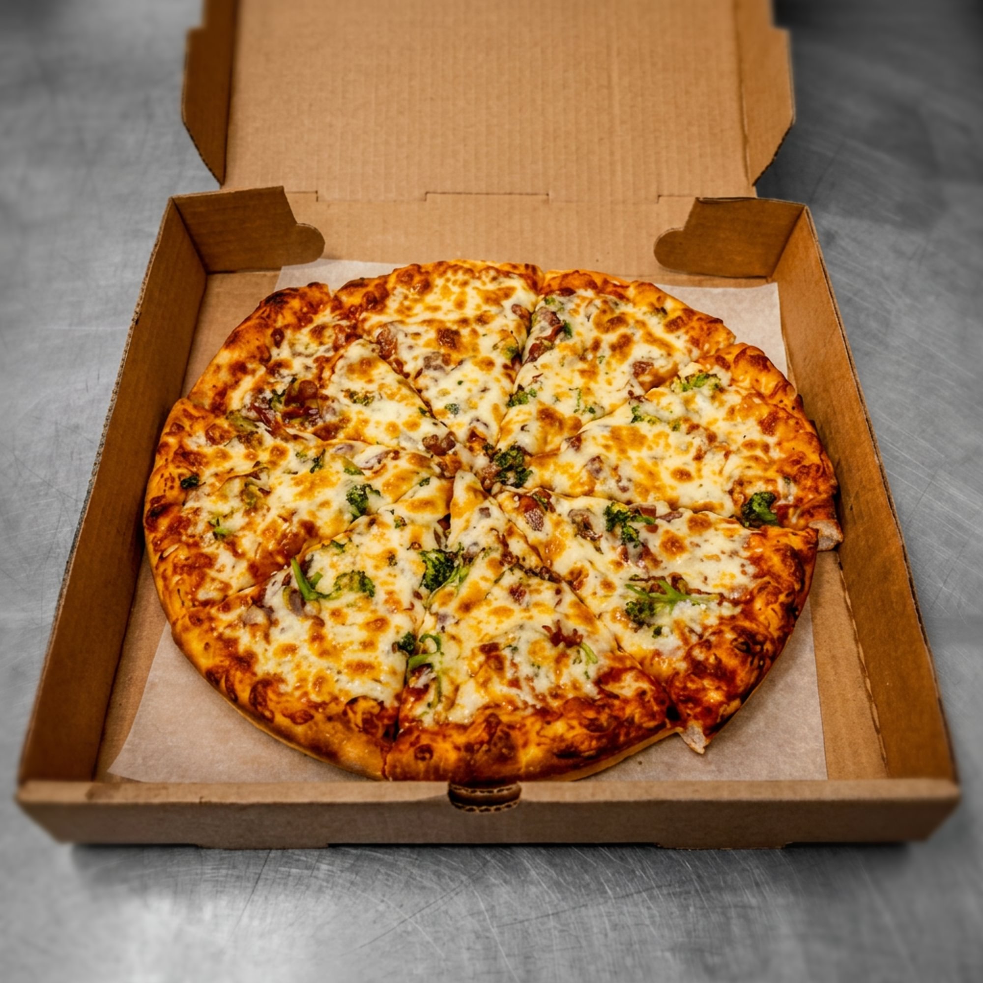Onion and Pepper Pizza