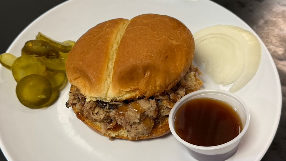 Pulled Pork BBQ Sandwich