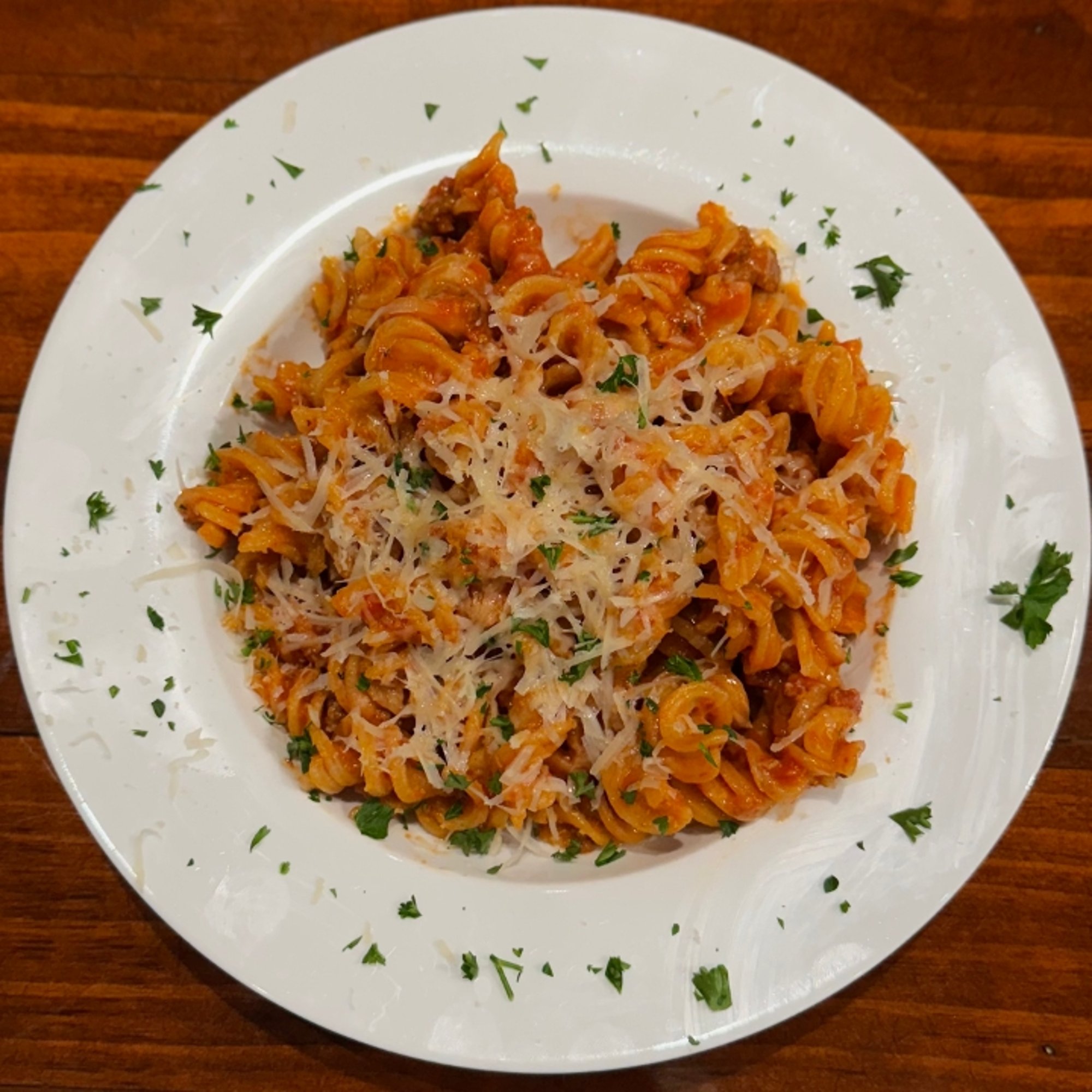 Fusilli Bolognese