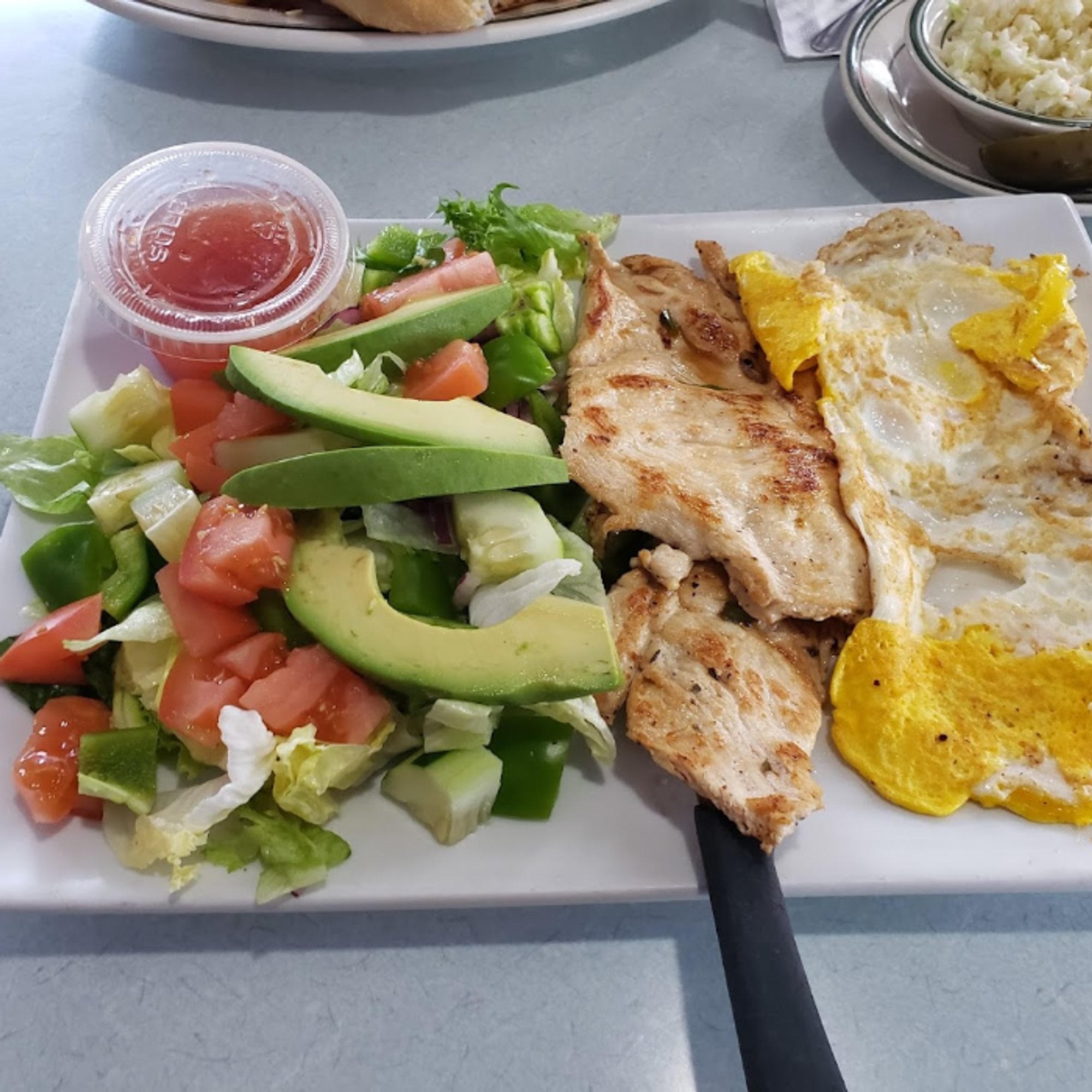 Avocado Omelette Brunch