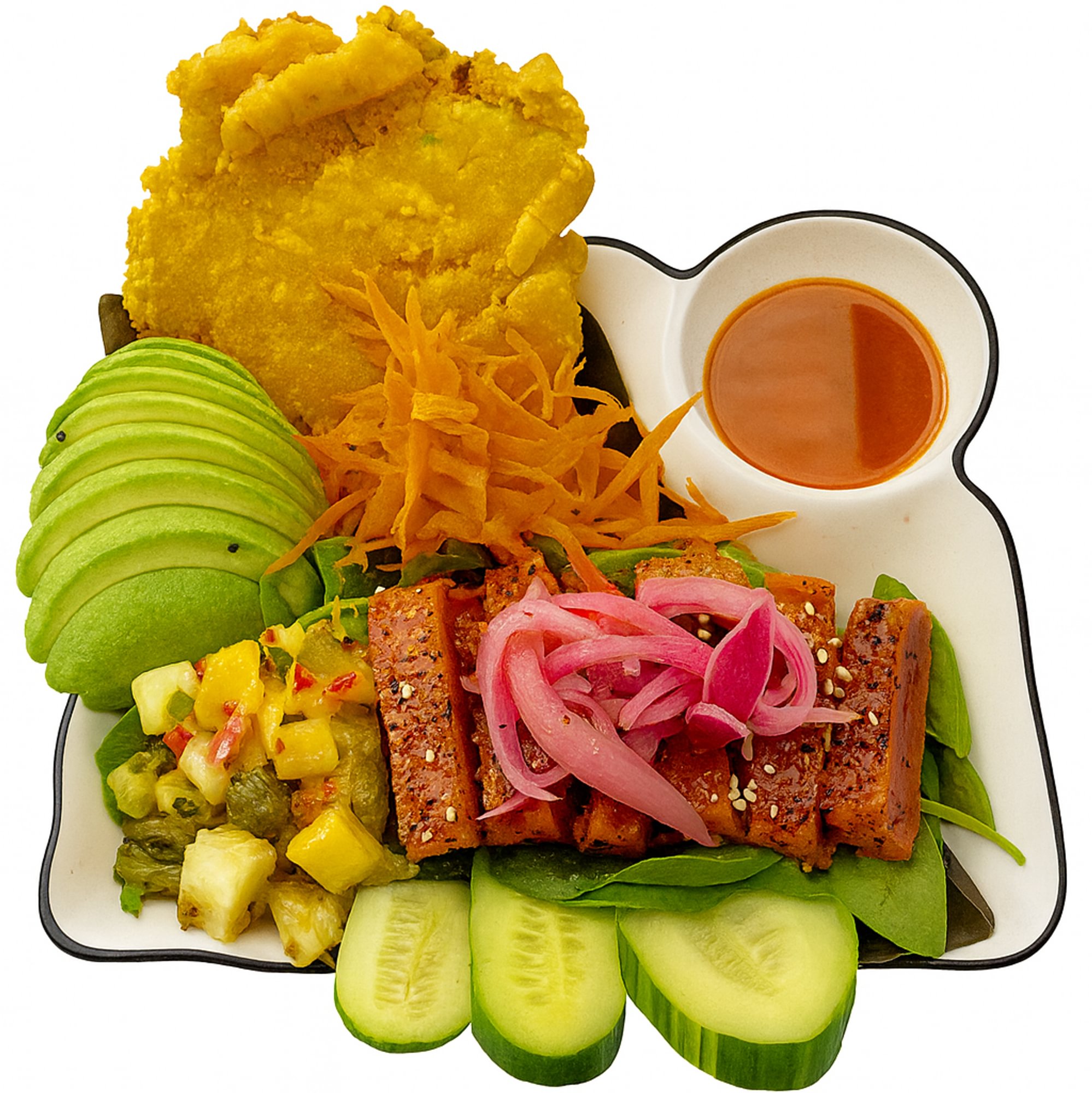Cuban Seared Tuna Salad