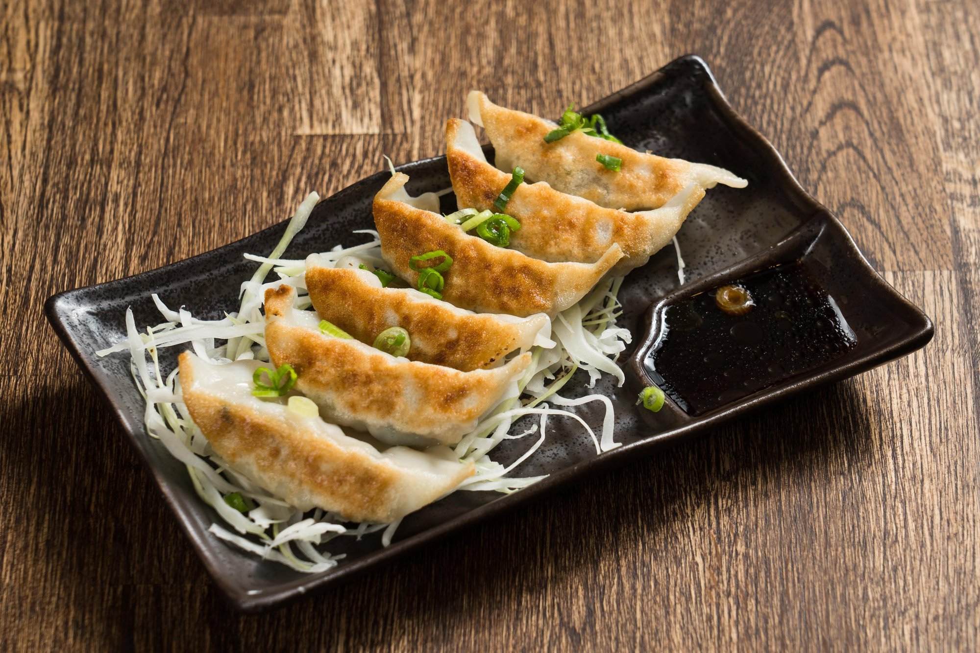 Pan Fried Dumplings (6 pc)