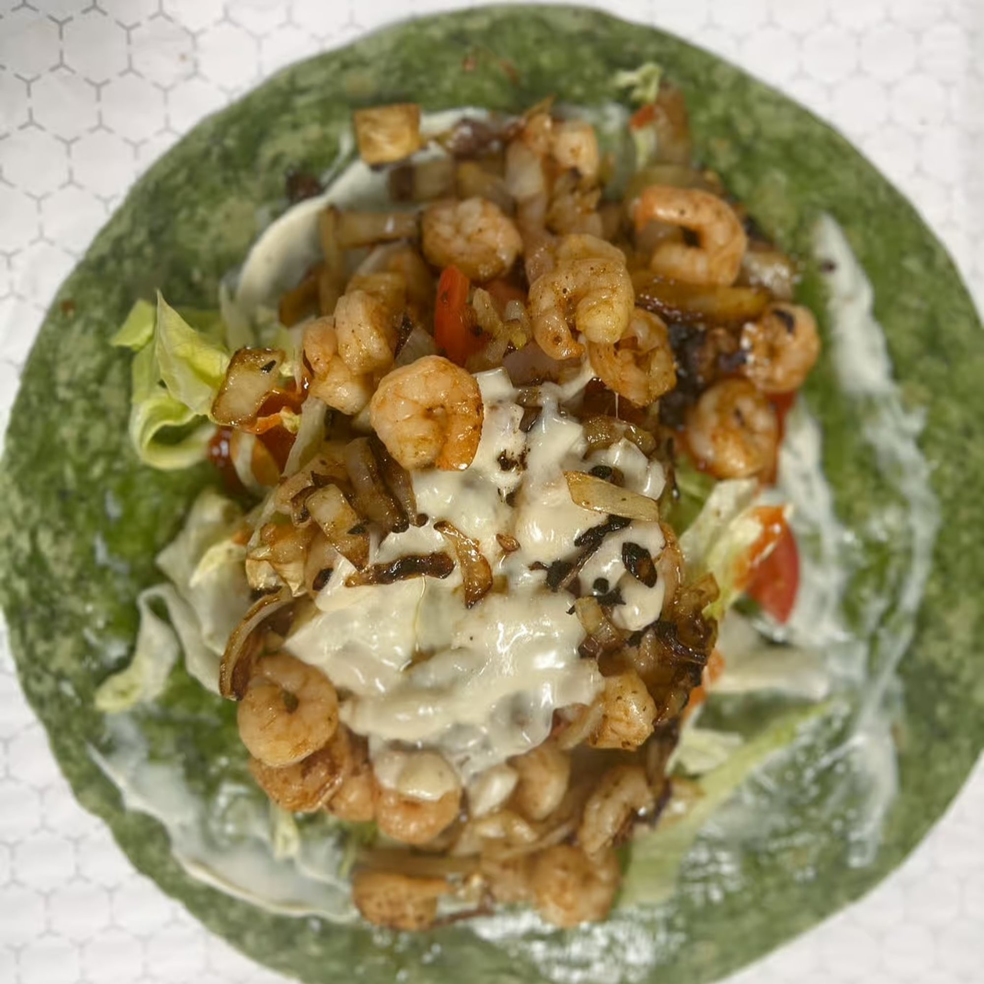 Grilled Shrimp Wrap