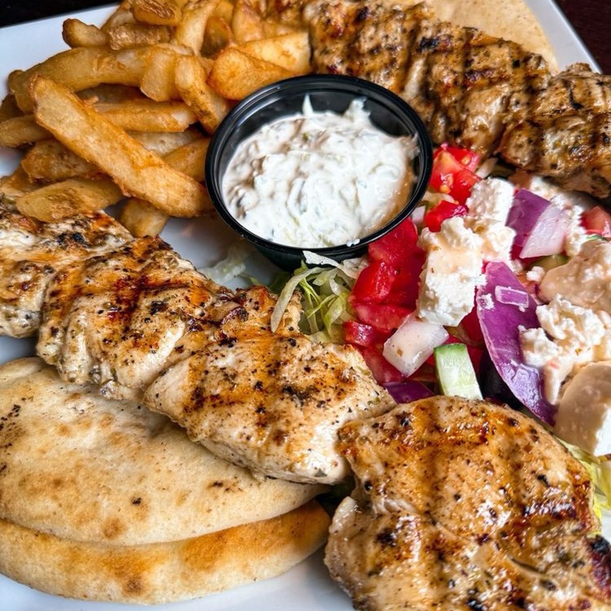 Mediterranean Chicken Skewers