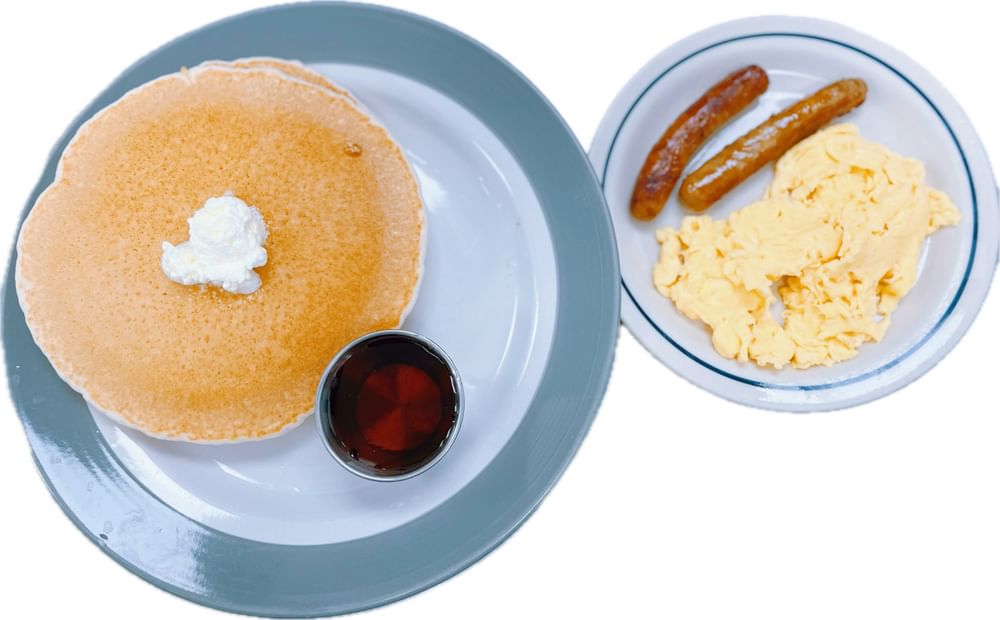 2 pcs Pancakes Combo