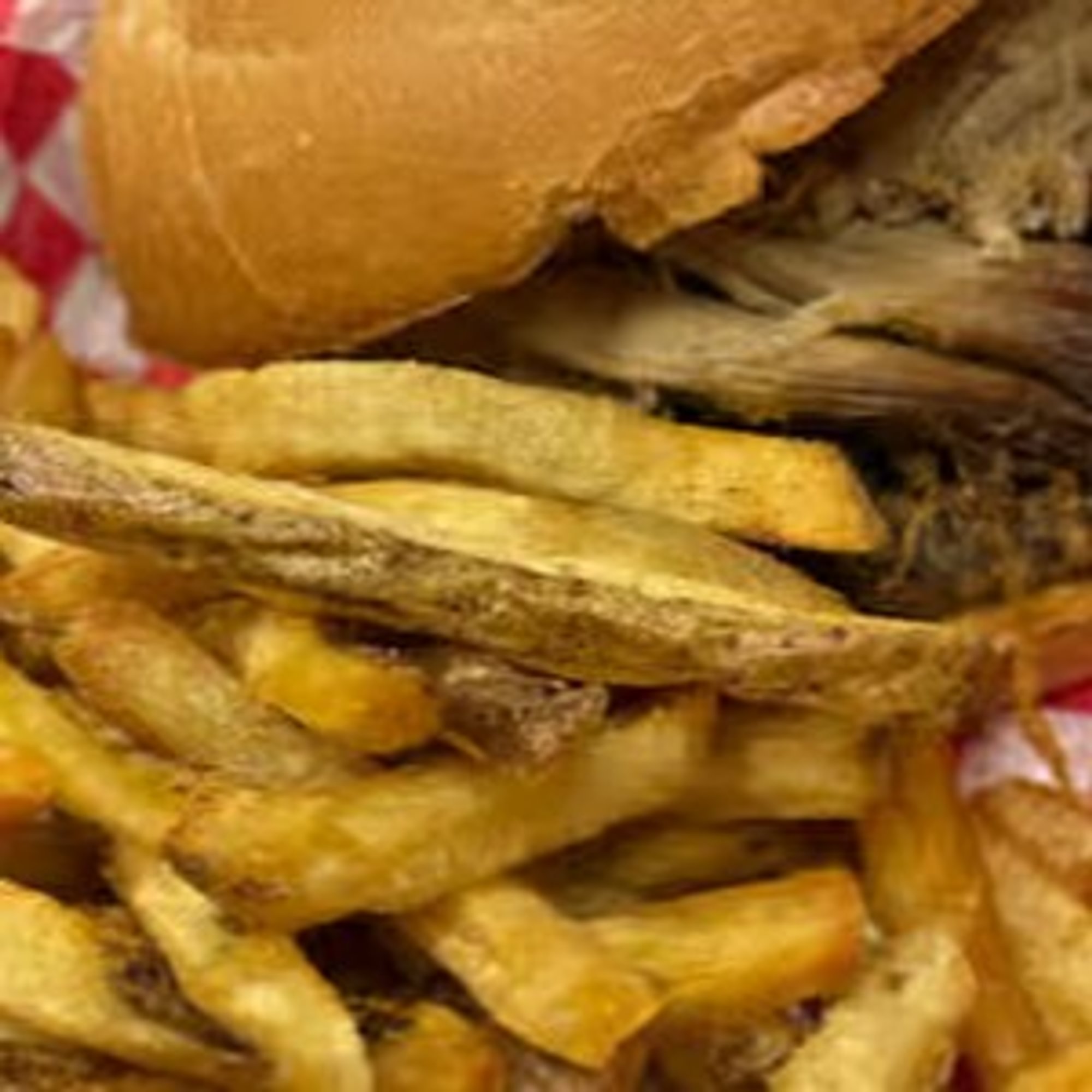 Pig on a Cow Burger