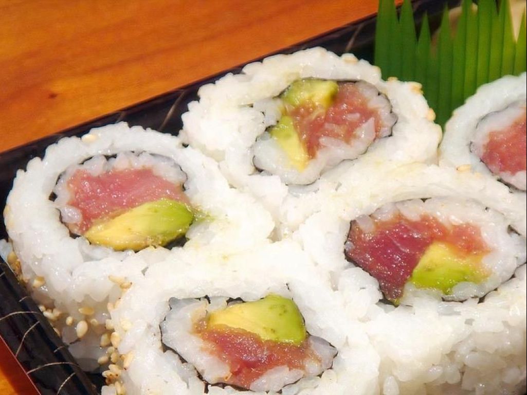 Tuna Avocado Roll, Raw