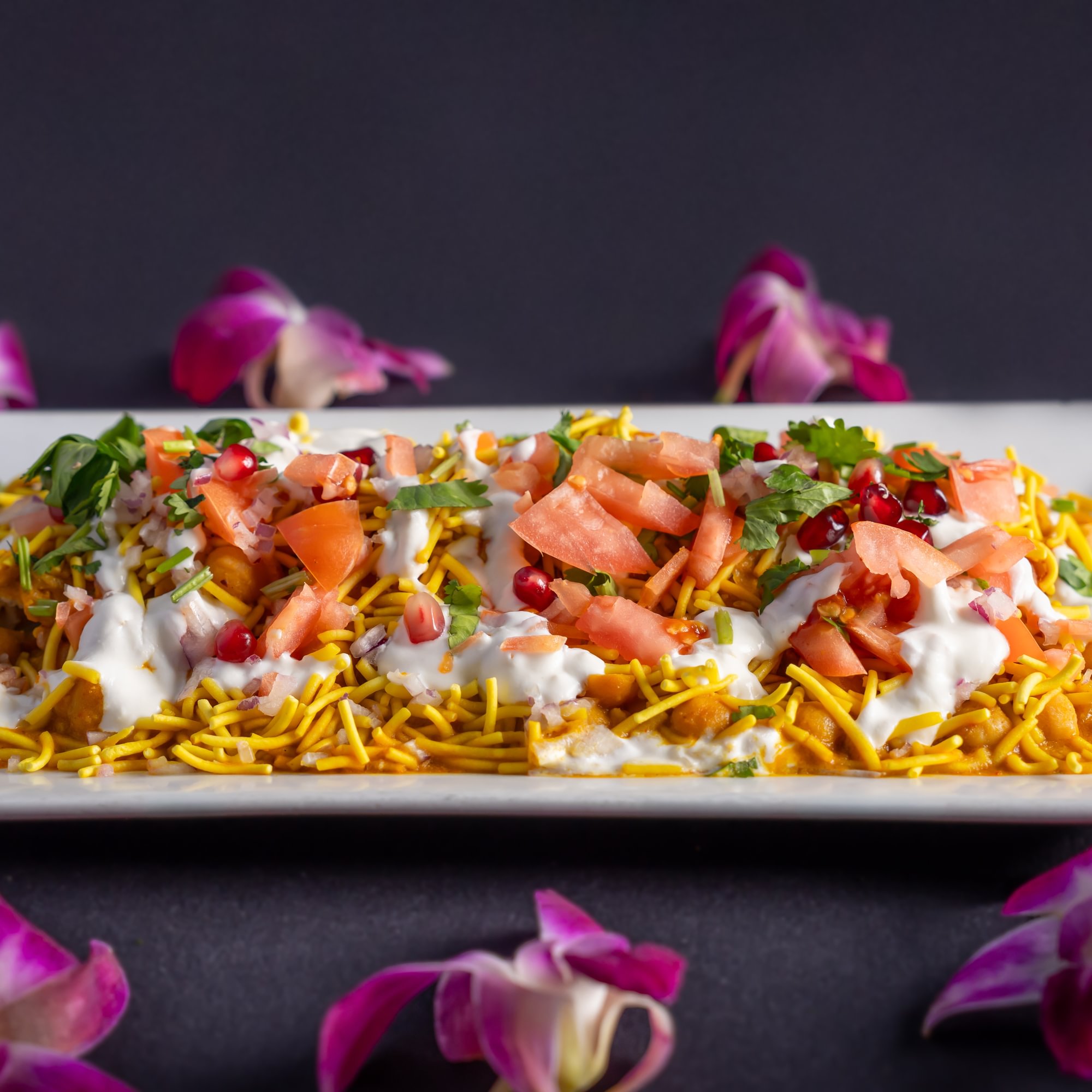 Spring Roll Chaat