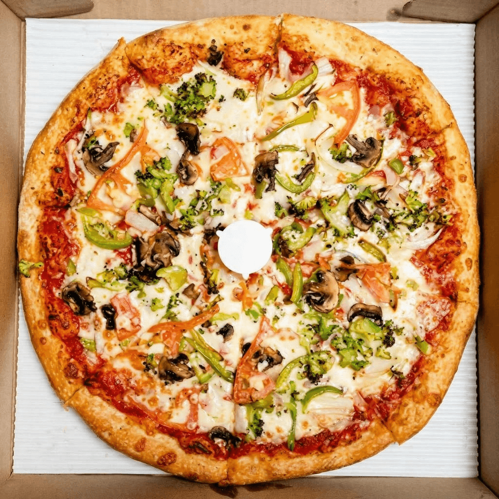 Veggie Works Pizza