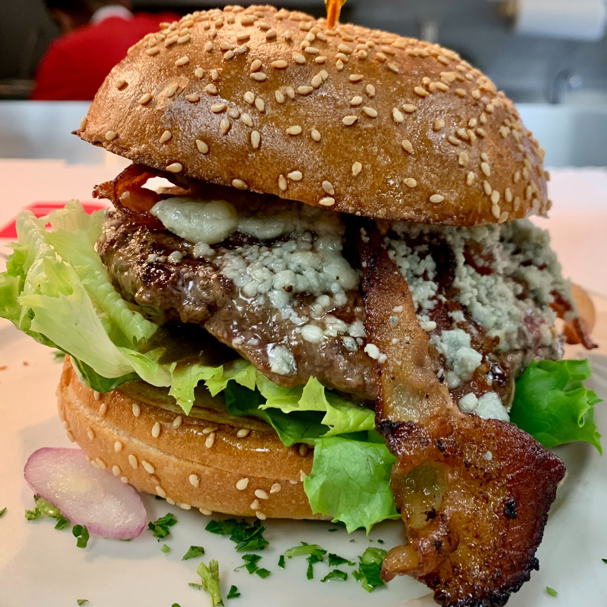 "Vida Blue" Burger