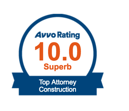 Avvo 10.0 Top Attorney Construction