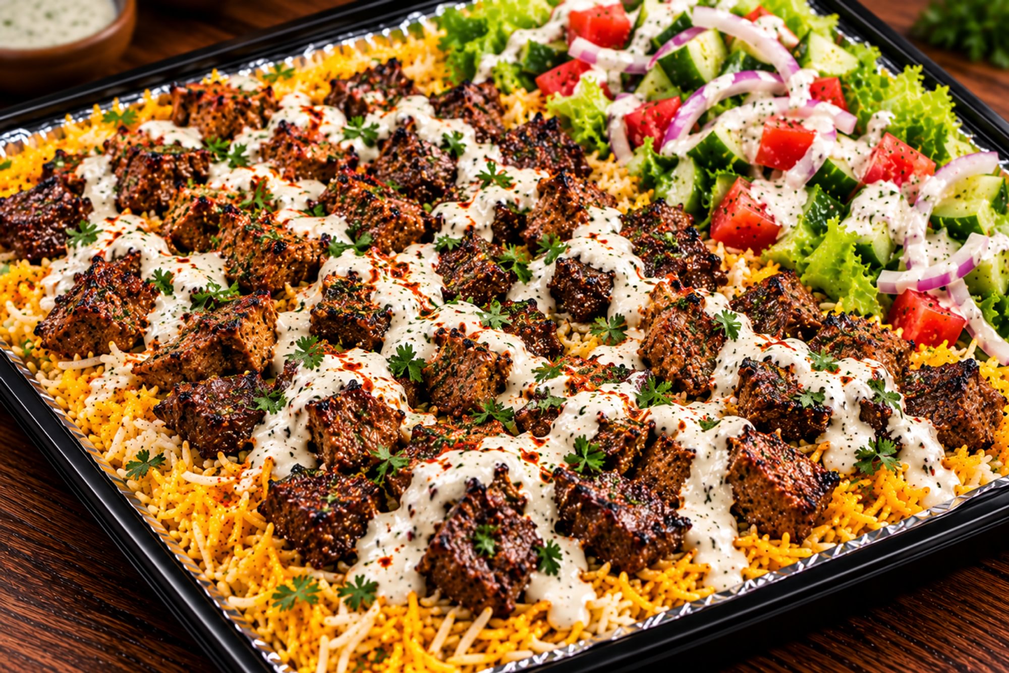 Beef & Lamb Rice Platter