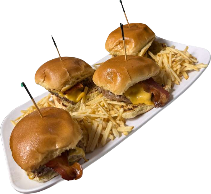 TWO Burger Sliders