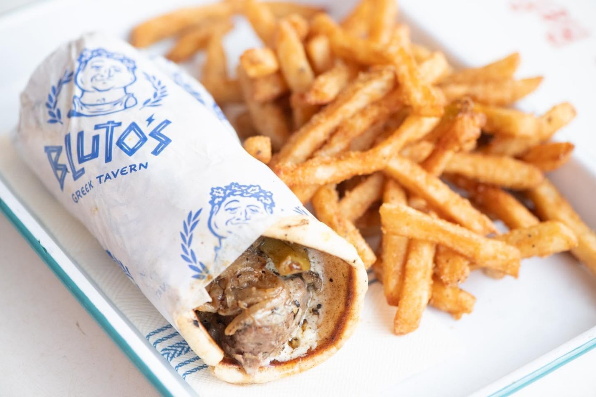 Philly Cheese Steak Gyro