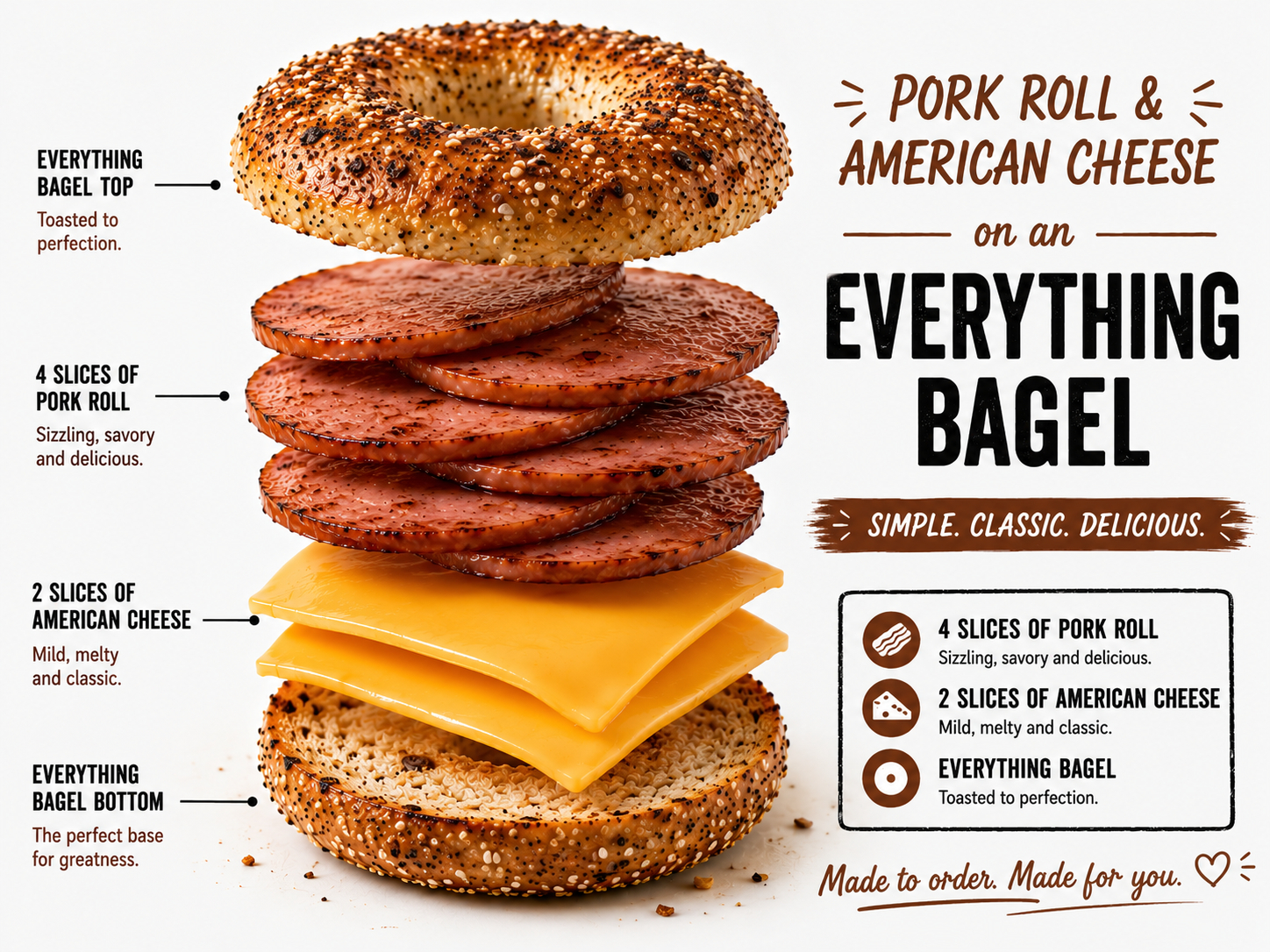 Pork Roll Cheese