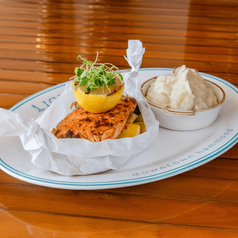 SALMON EN PAPILLOTE