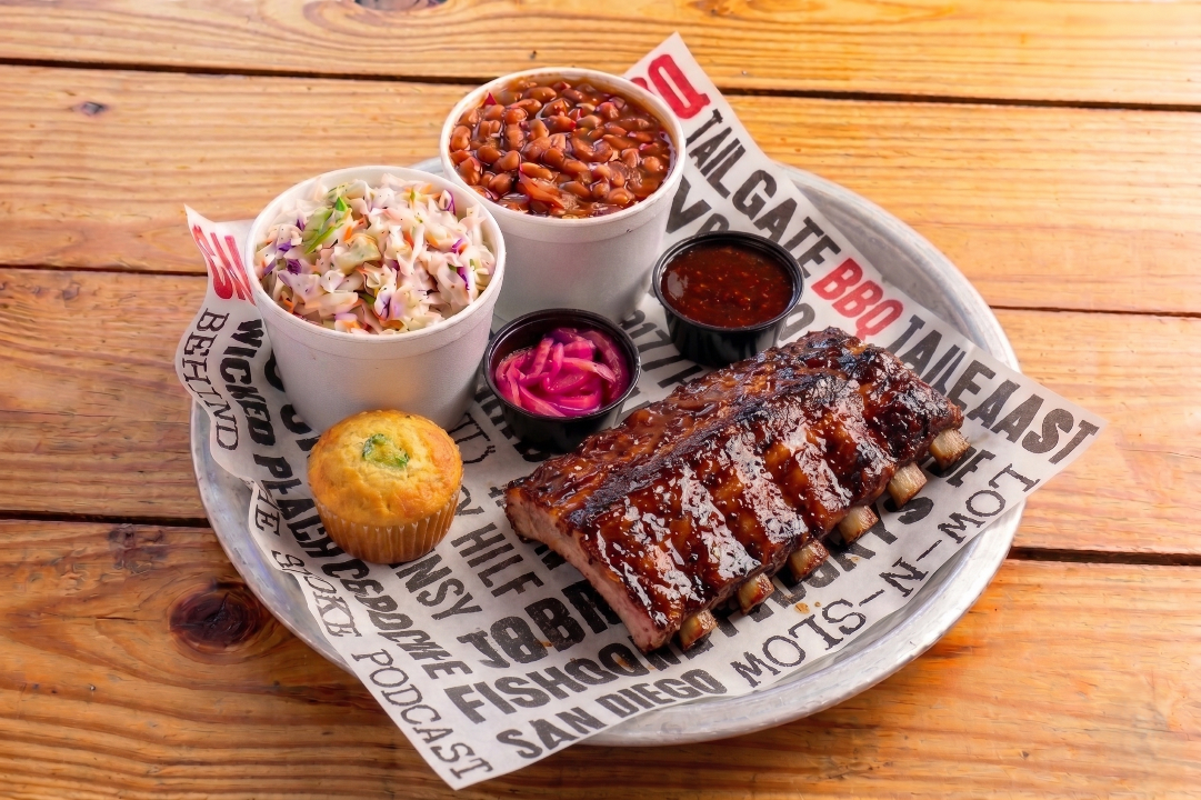 BBQ Rib Plate