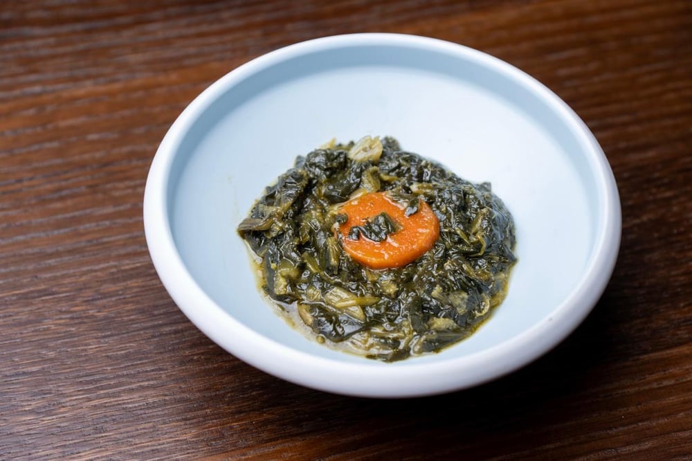 Spinach and Lima Beans