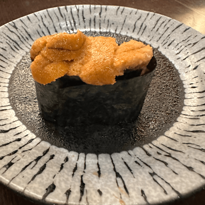 Jaapanese Sea Urchin Sushi