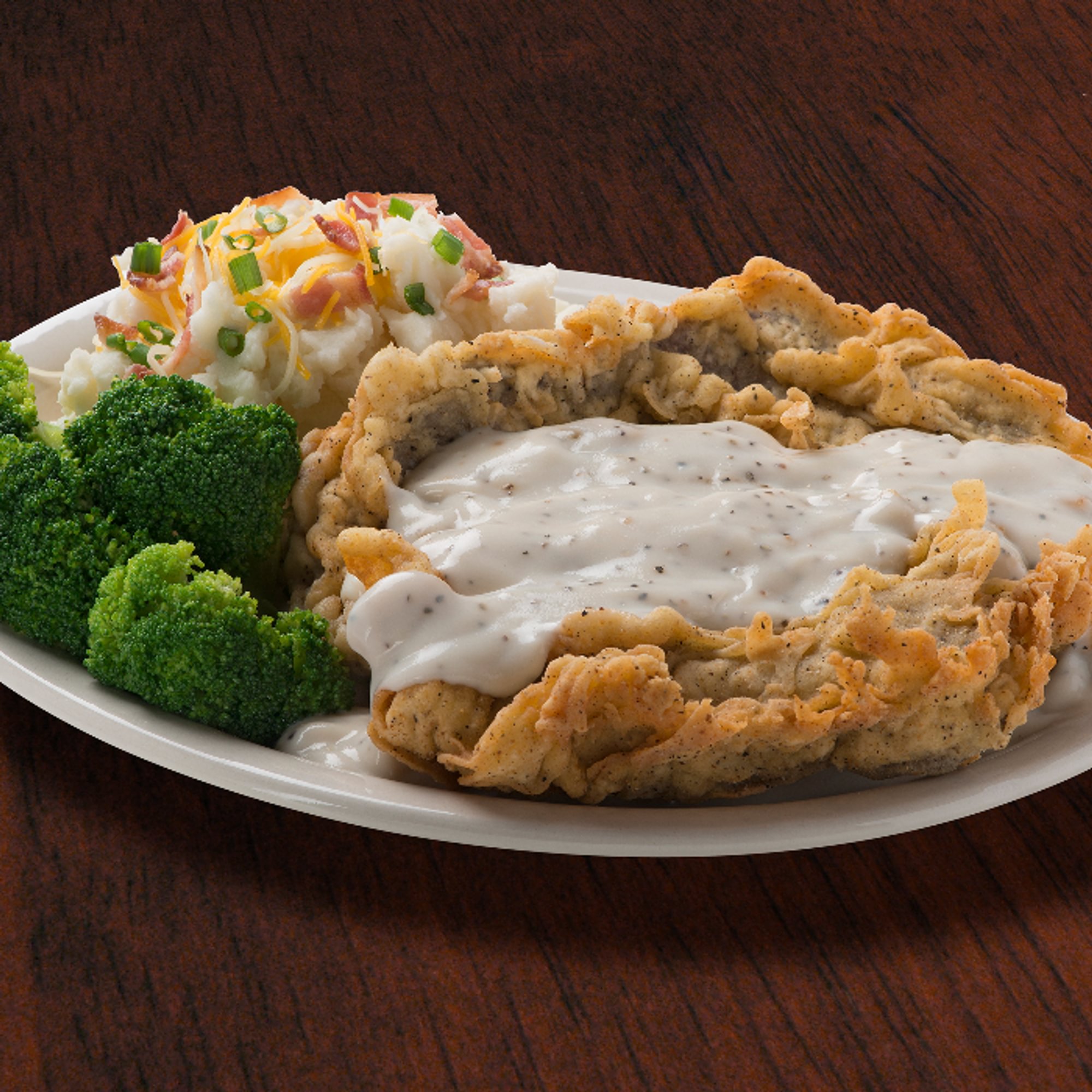 Hand-Breaded Chicken Fried Steak