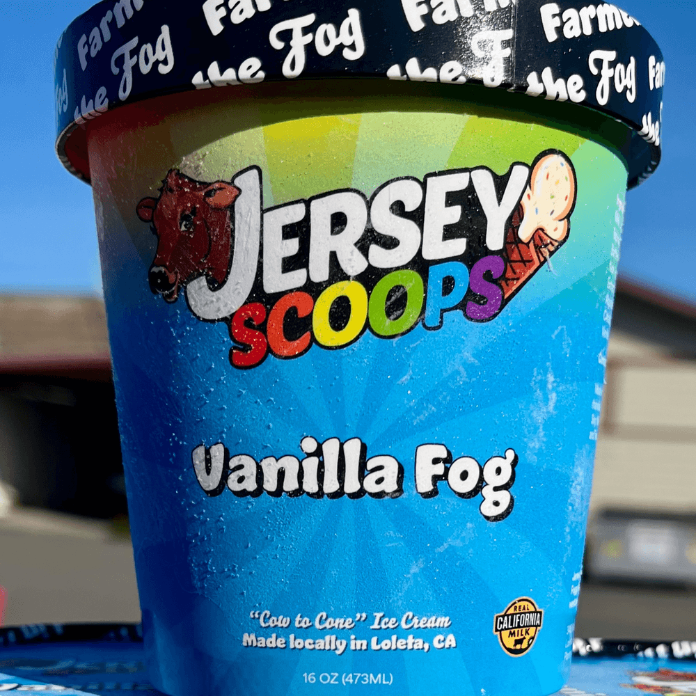 Pint of Jersey Scoops - Vanilla Fog Ice Cream (Must order 24hrs. in advance.)