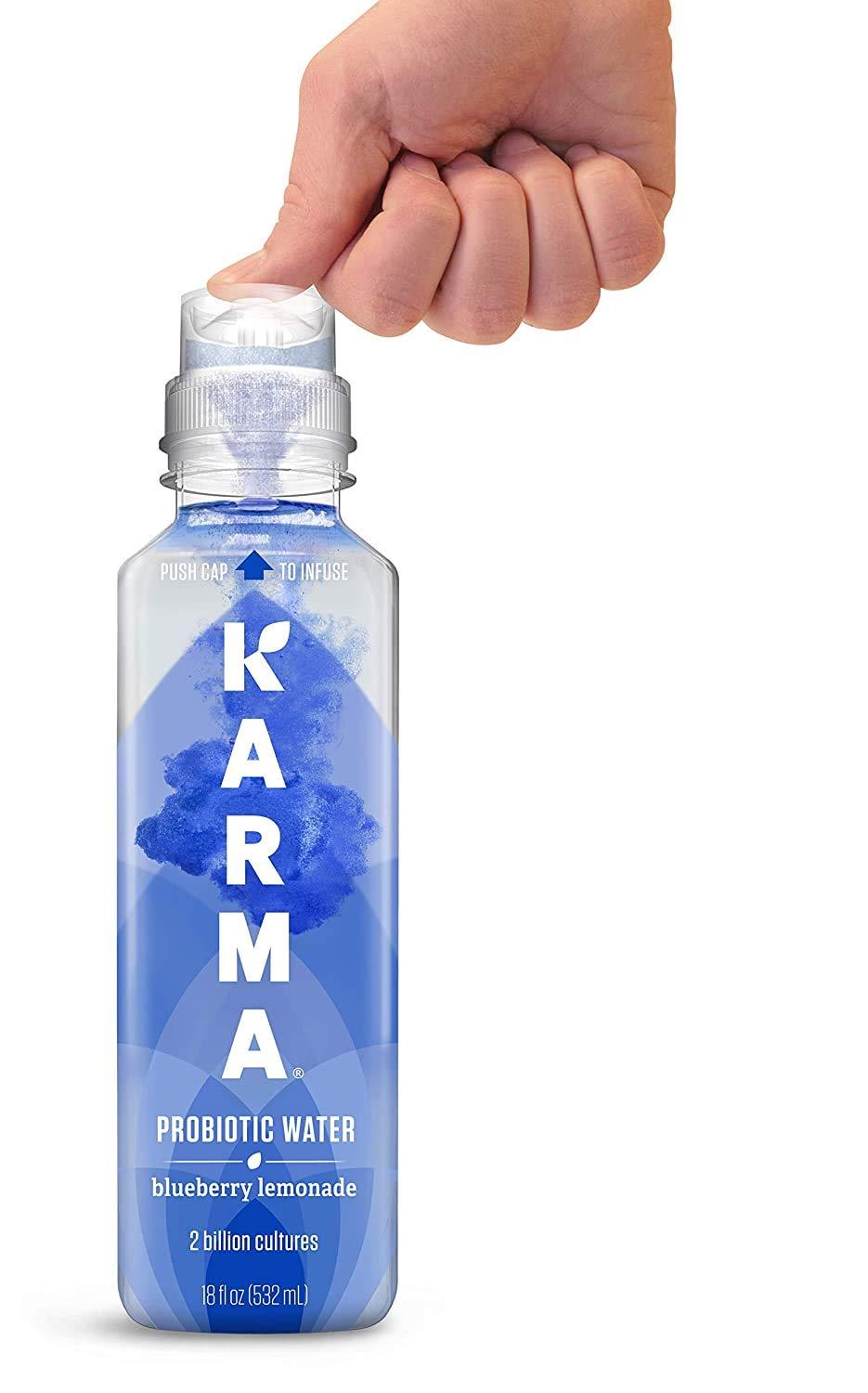 Karma Probiotic Water Blueberry Lemonade 18oz
